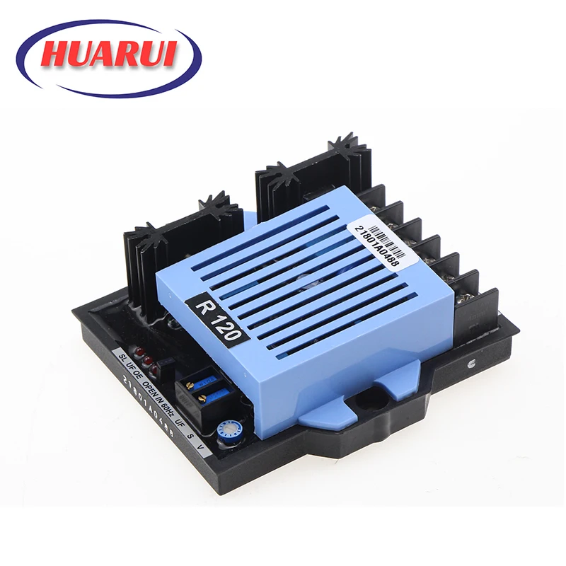 Regulador de tensão automático, AVR Diesel Generator Set, R120, Placa Estabilizadora, Módulo Regulador