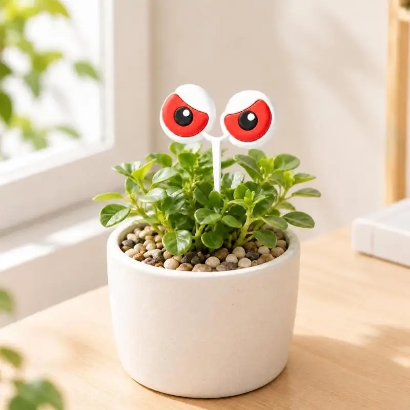  Angry Eye Plant Stakes Eyeballs Garden Plant Picks Unique Plant Pot Decorations
