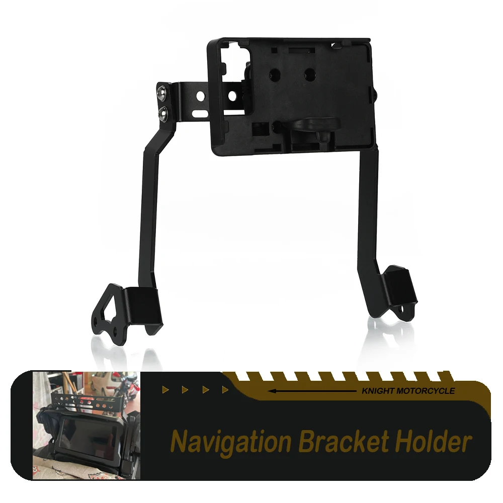 

Motorcycle Front Mid Navigation Bracket GPS Mobile Phone Charging For Honda CRF1100L CRF 1100 L Africa Twin Adventure Sports