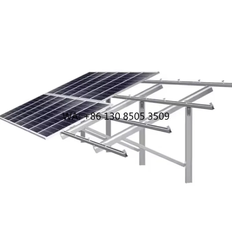 Aluminium Metal Anodized 4.2m Solar Panel Mounting Brackets Rails Production