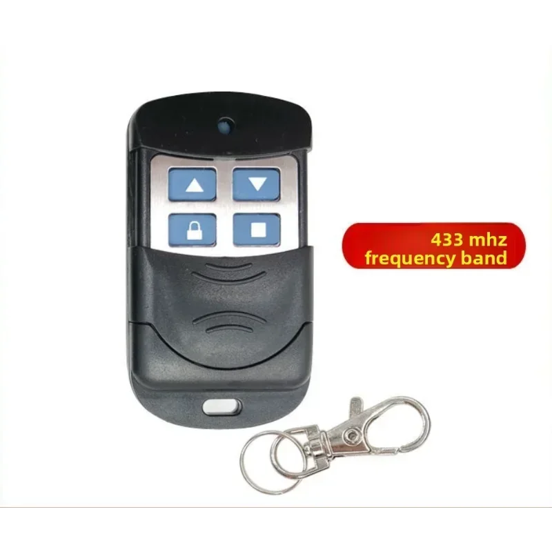 Water Drop 433MHz Remote Control Key Copy Type for Rolling Shutter Garage Electric Door Universal Gate Opener Duplicator