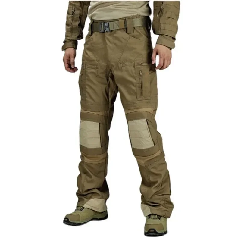 GL New Tactical Outdoor Training Combat Special Training Fabric Durable and Durable Multi Pocket Knee Protection Pants