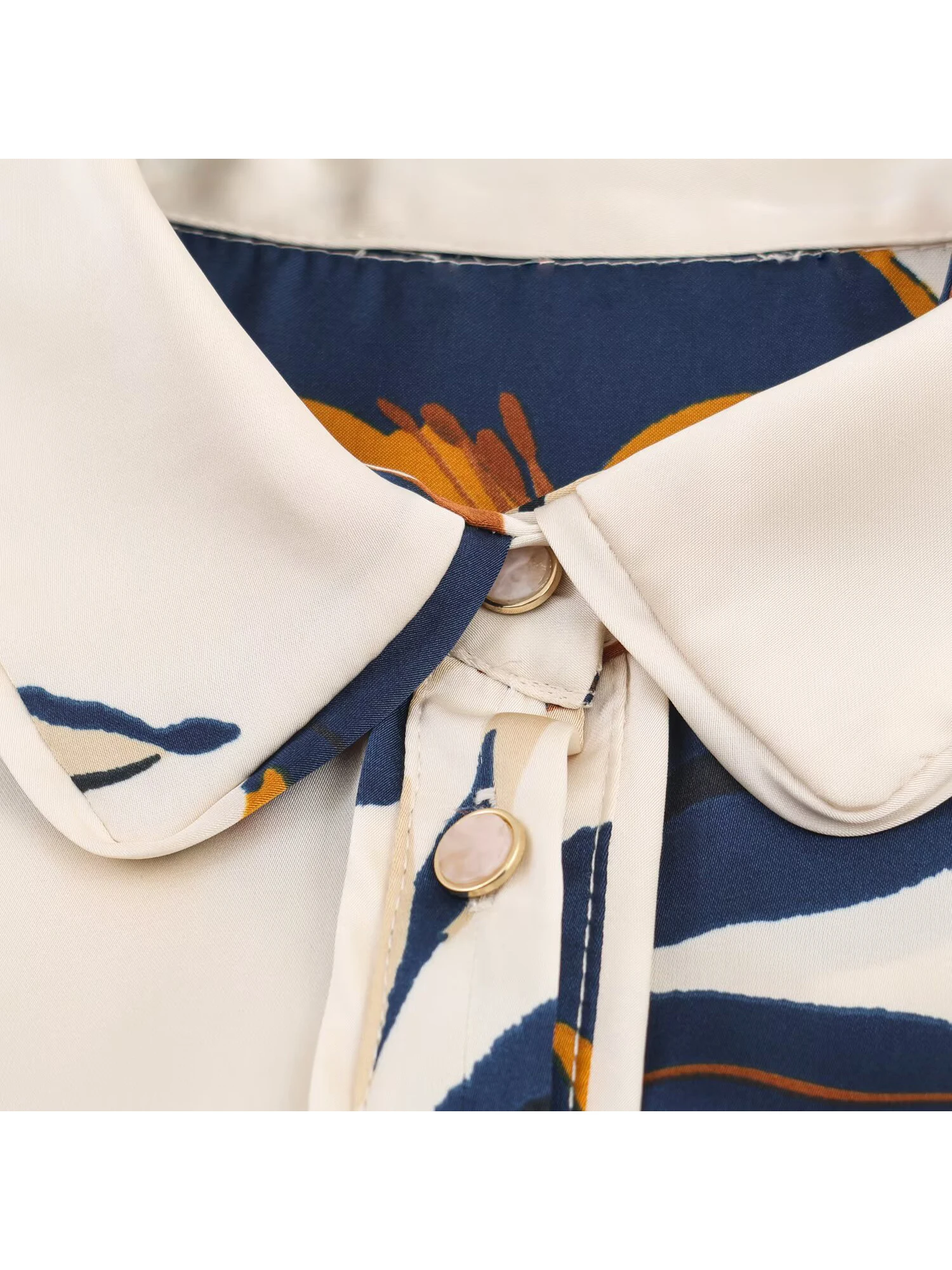 Camisas e blusas femininas com estampa floral, gola polo, vintage, y2k, estética, elegante, moda 2000, camisa de manga comprida, roupas de outono