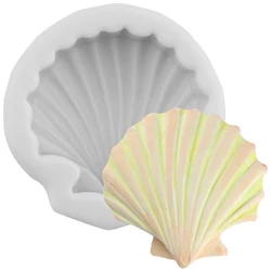 3D Sea Shell Shape Soap Silicone Molds Candy Clay Resin Mold DIY Party Cupcake Fondant Cake Decorating Tools Chocolate Moulds