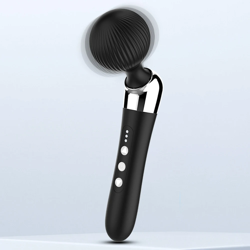 Elbow massage stick made of silicone material 10 frequency 5 speed strong vibration stick waterproof low-noise USB charging