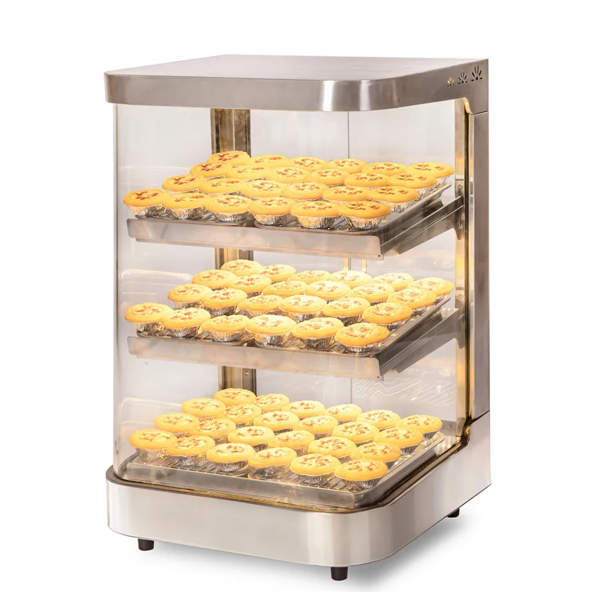 

Commercial Countertop Heater Display Chicken Heater Display Snack Heater Display Chicken Products Fried Food
