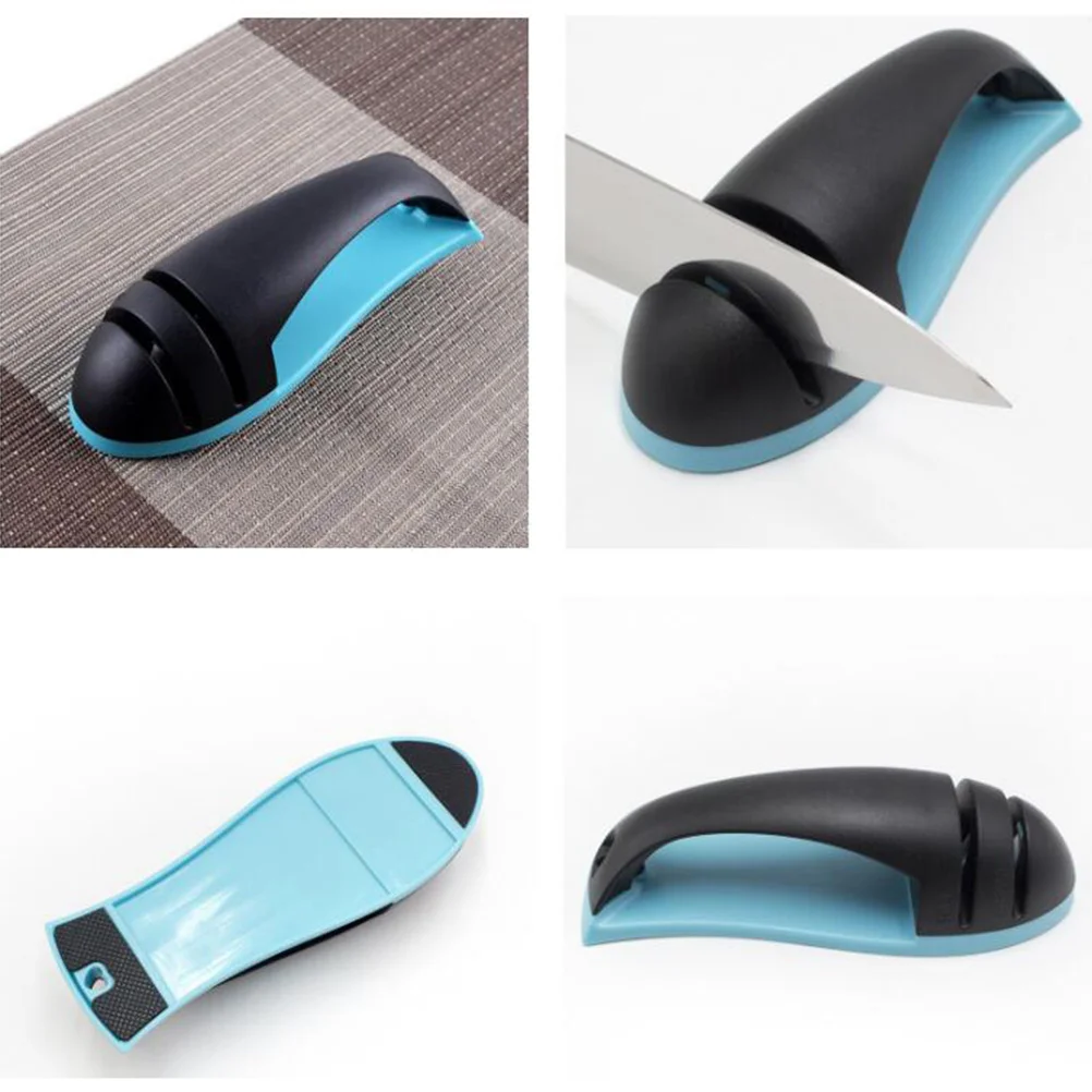 

Portable Kitchen Sharpener Compact Cutter Sharpener for Chef Knives Bread Steak Paring Filet Cheese Knives Practical