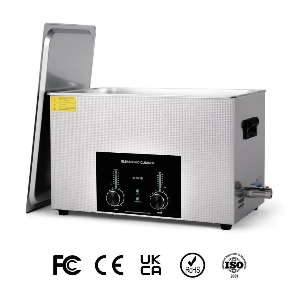 2025 New Design Smart Mechanical Ultrasonic Cleaner 6.5 Liter With Degas Function