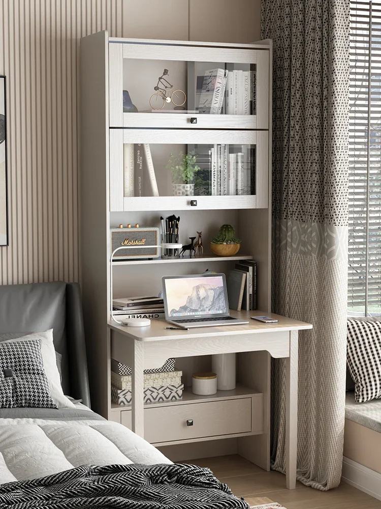 

Solid wood folding bookshelf integrated with modern simplicity