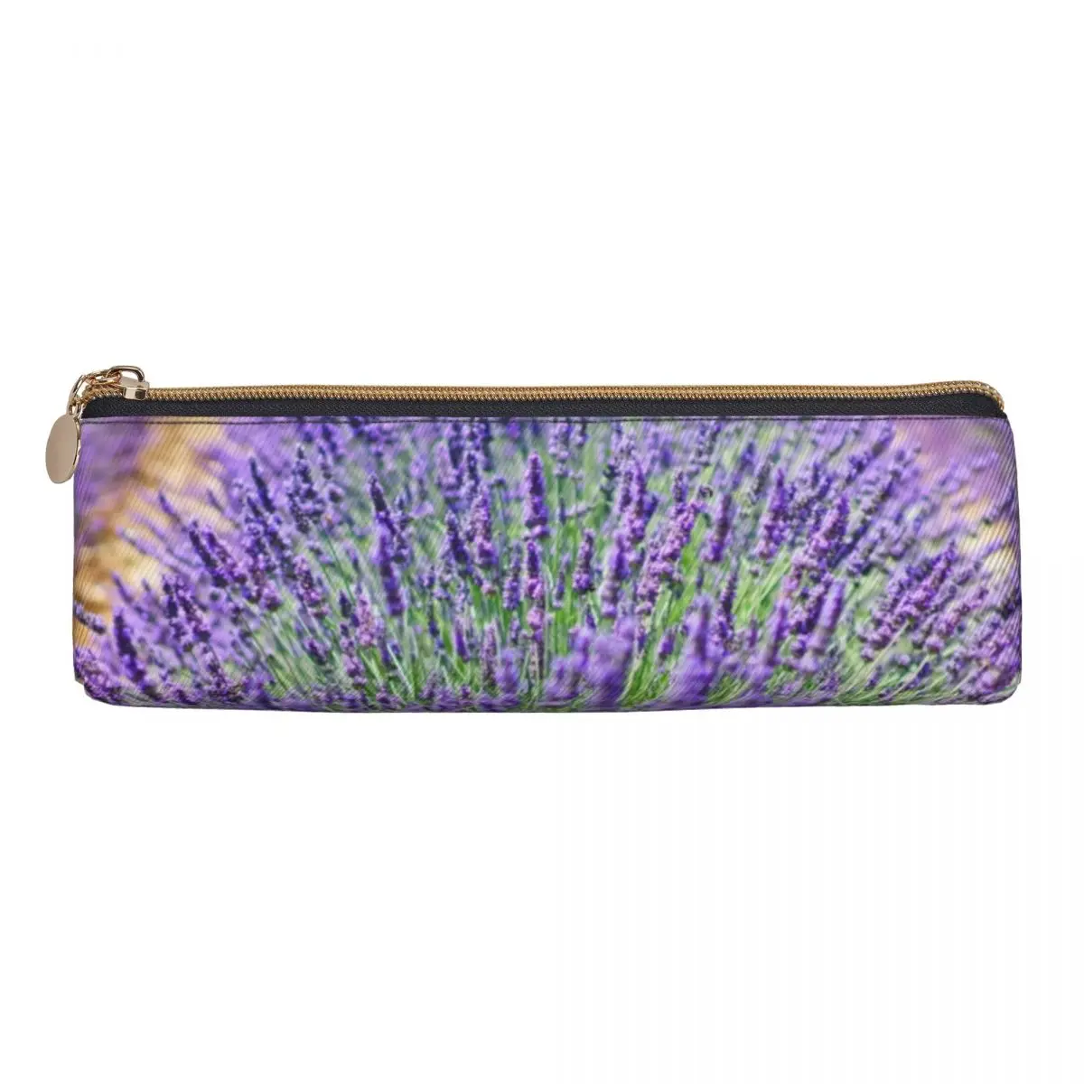 Пенал с рисунком в виде цветов, лаванды