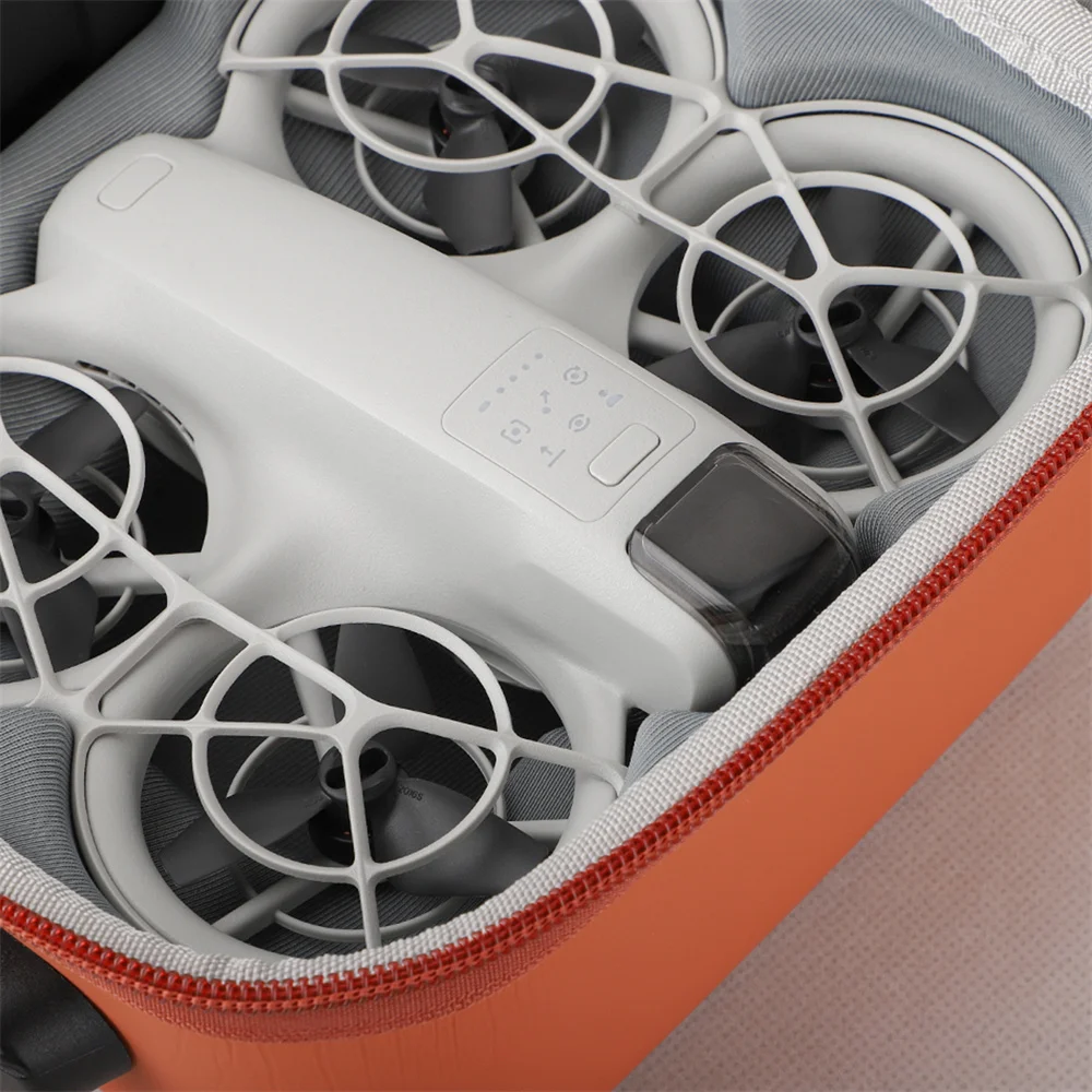 Bolsa de almacenamiento para DJI NEO Box, correa para el hombro/mango, Estuche de transporte, Combo de cuero PU, cubierta dura remota Multi RC-N3, protección portátil