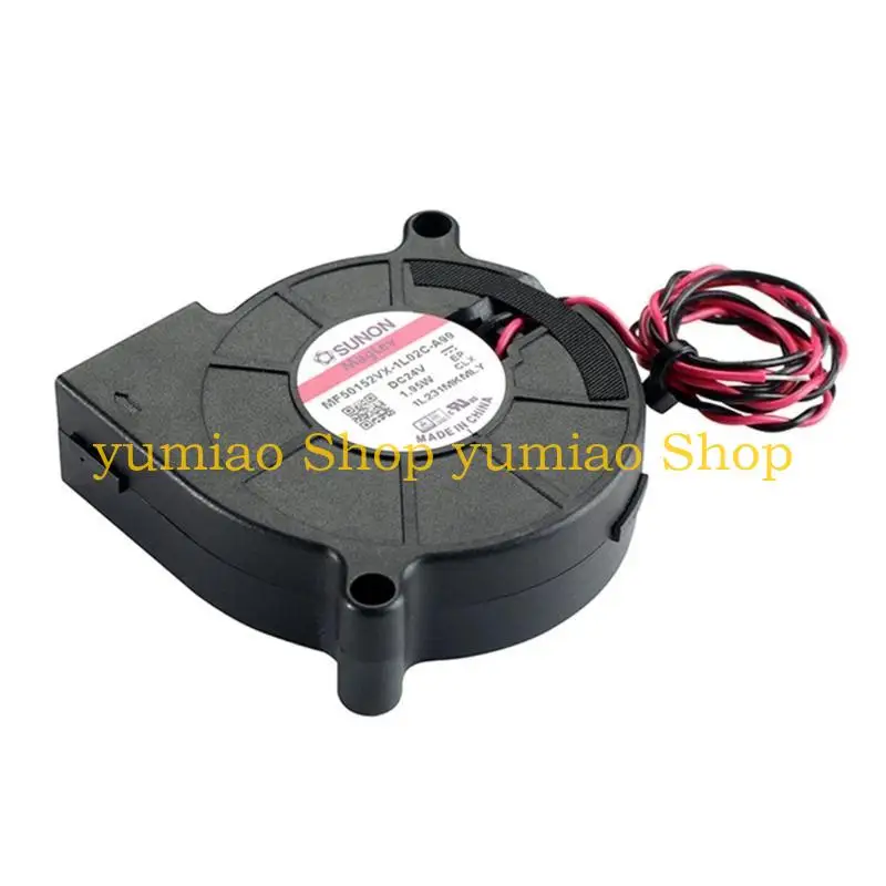 587B Advanced 5015 24V Fan 3D Printer Blower Fan High-Performance Cooling Fan Ultra-Quiet Blower Fan Cooling System