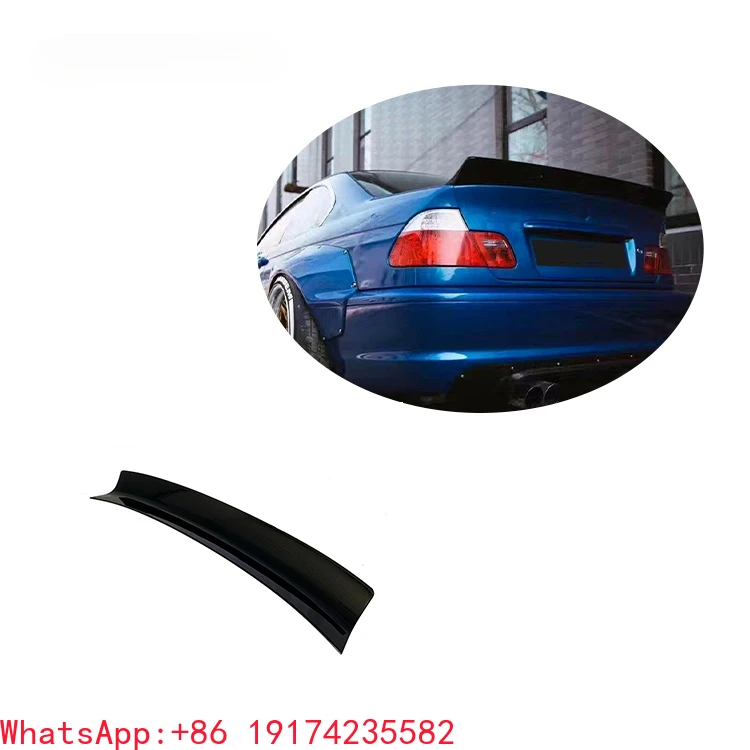 

E46 Spoiler for bmw 1998-2004 Spliteri Universal M3 E46 E36 Car Rear Wing Spoiler