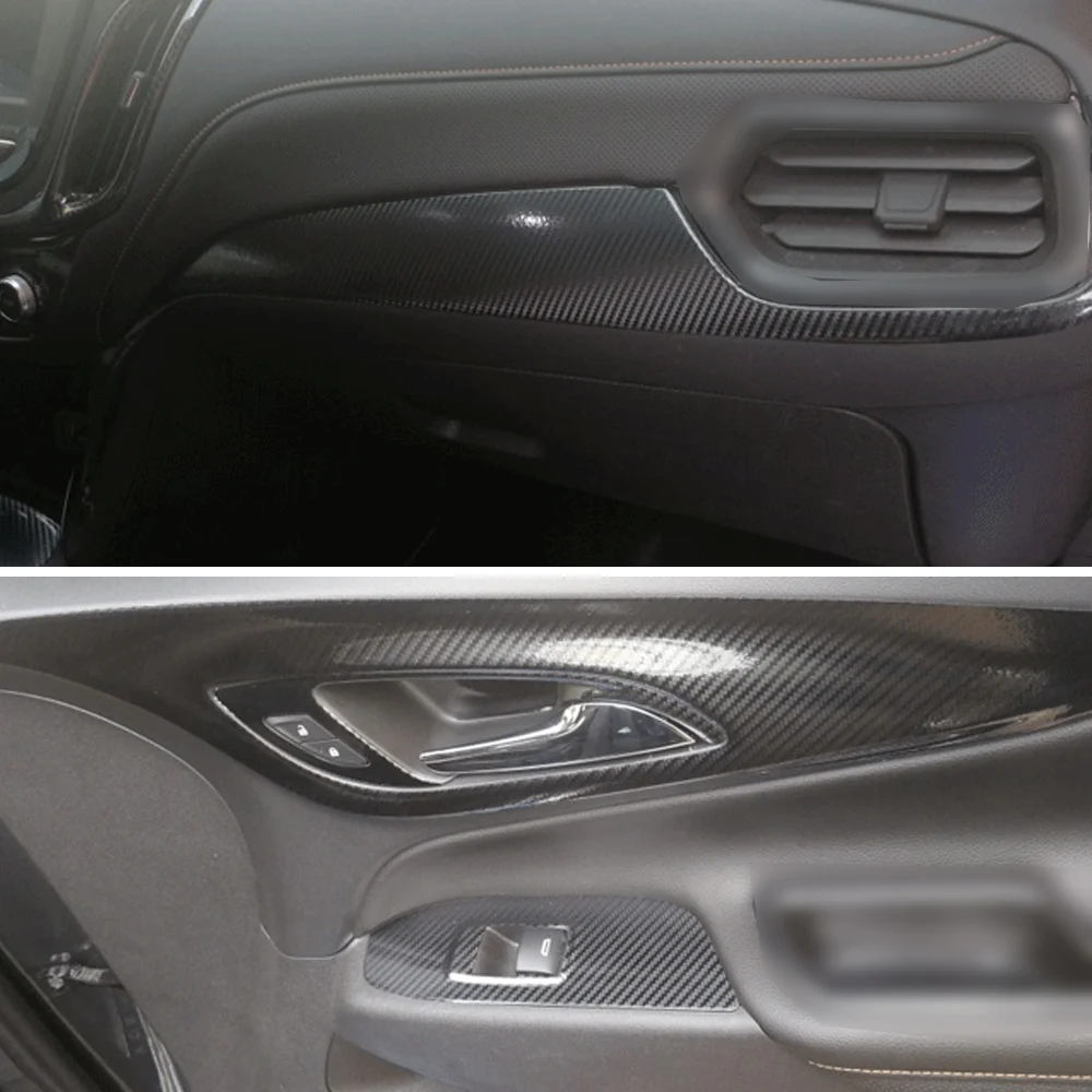 Picture 7: For Ford Explorer 2017-2023 Interior Central Control Panel Door Handle  Stickers Decals Car Styling Accessorie