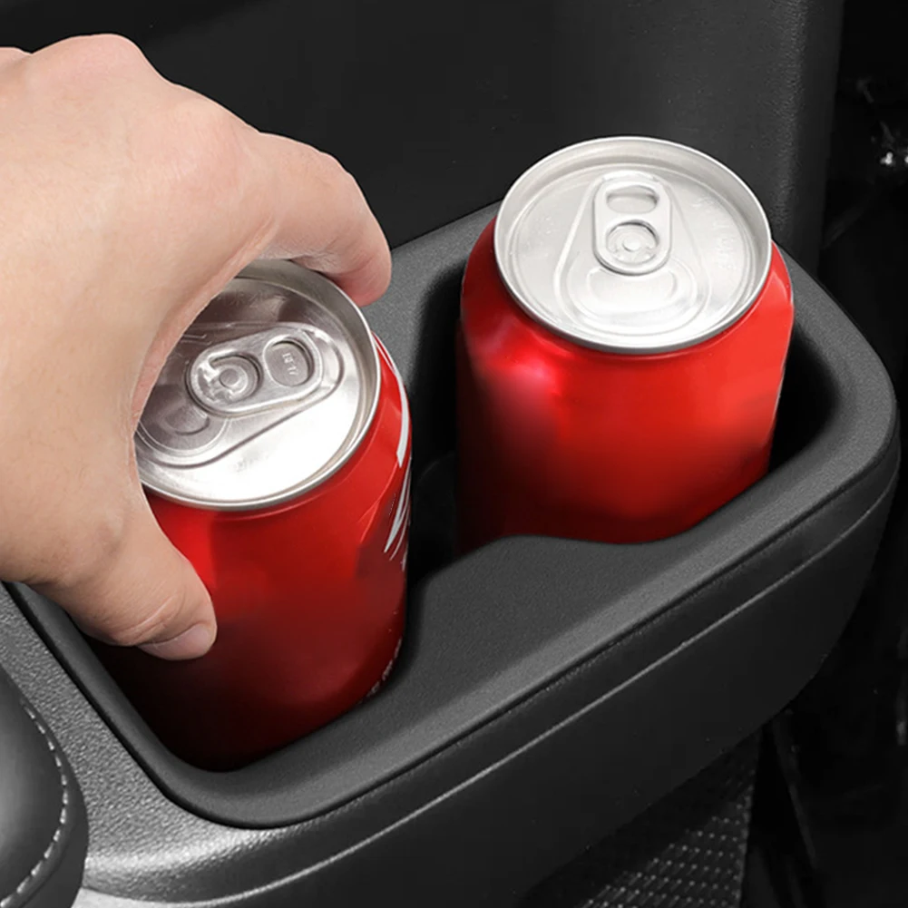 

2pcs for Hyundai Santa Fe 6/7 Seats 2024 2025 Storage Tray Car Water Cup Holder Third Row Drinks Cup Holder Car Accessories