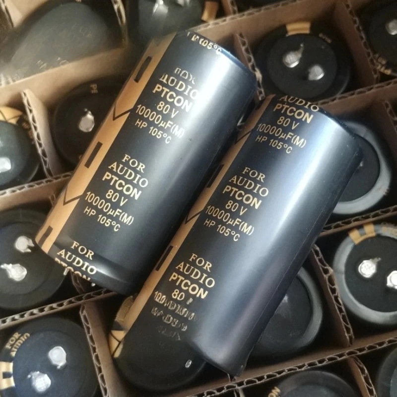 10PCS 10000UF 15000UF 22000UF Fever Audio Capacitance Power Amplifier Filter Electrolytic Capacitor 50V 63V 80V 100V Original