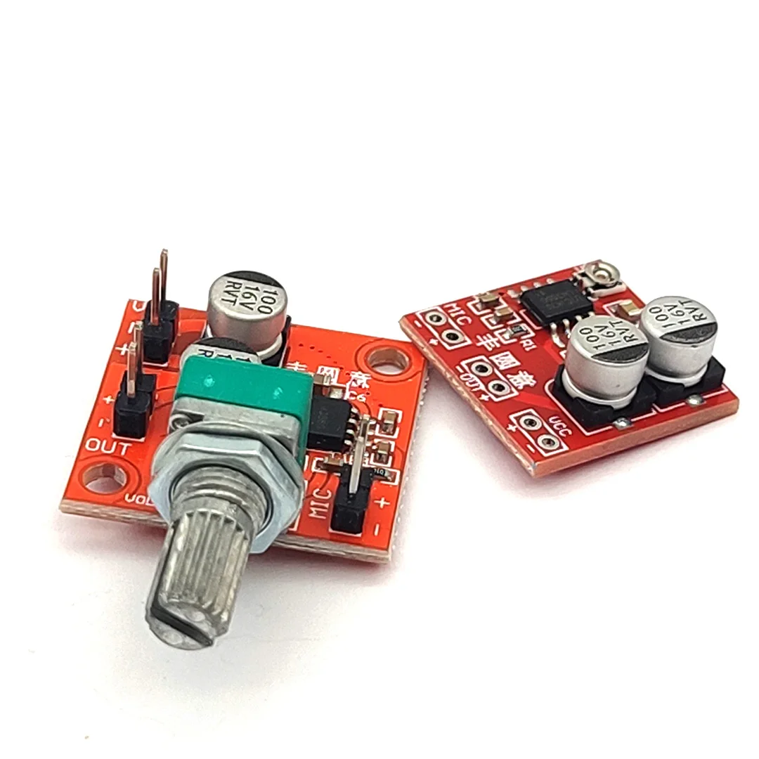 LM386 Amplifier Module LM386 Electret Microphone Amplifier Board Microphone Amplifier