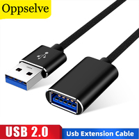 Extension Cable Cord Super Speed USB 2.0 Cable Male to Female Data Sync USB Extender Extension Cable 1m 2m 3m Computer TV Wire