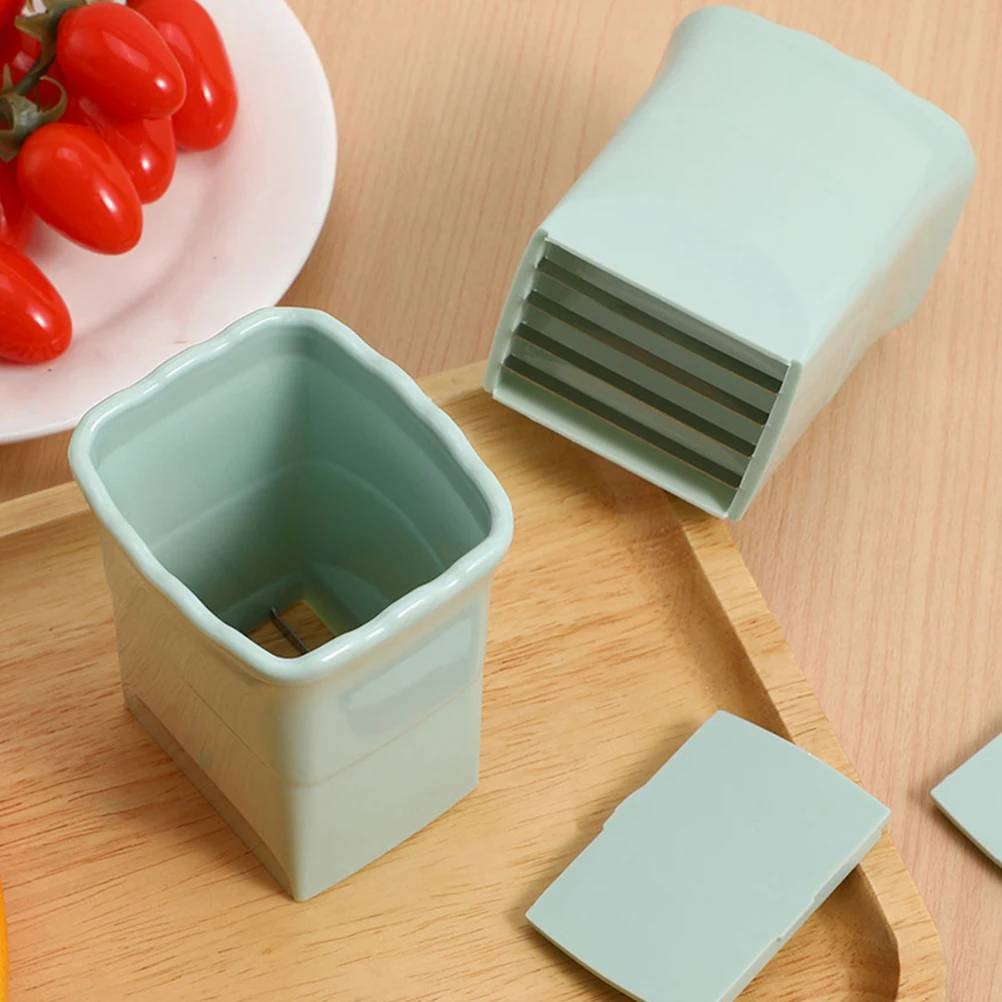 

3Pcs Ergonomic Fruit Slicer Cutter Portable Compact Design Easy Use Outdoor Home Kitchen Cup Slicer