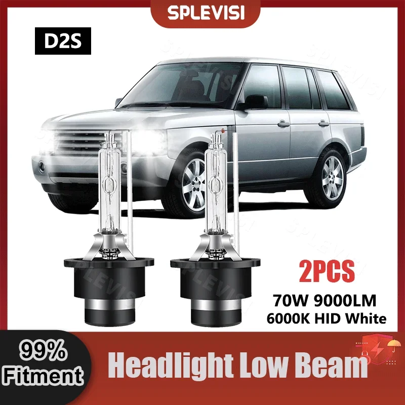 

Plug And Play D2S Low Beam Xenon Lamp Bulbs For Land Rover Range Rover MK3 L322 2002 2003 2004 2005 2006 Car Xenon Lights