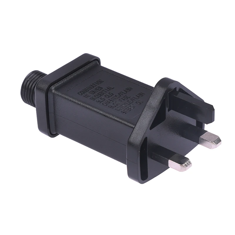 Adaptateur de commutateur de prise britannique étanche IP44, éclairage laser, alimentation électrique européenne, pilote de lampe LED SELV, 8 fonctions, AC 220V à 31VDC, 6W