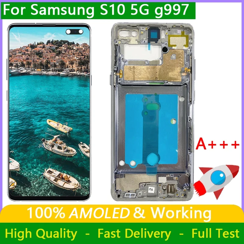Super AMOLED LCD für Samsung Galaxy S10 5G – Bewertung und Empfehlung