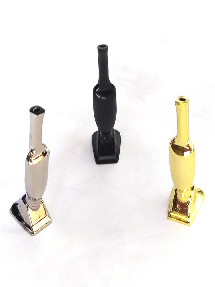 Metal Trophy Shape Pipe Zinc Alloy Portable Washable Smoking Pipe view 5