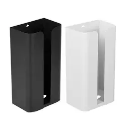 Magnetic Tissue Dispenser Holder Trash Bag Holder Grocery Bag Dispenser Strong Suction Carbon Steel Fridge Organizer For Trash