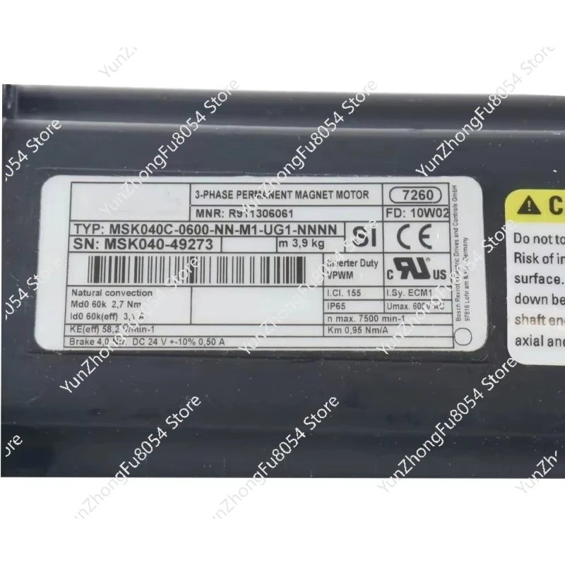 MSK040C-0600-NN-M1-UG1-NNNN Synchronous Servo Motor MSK040C0600NNM1UG1NNNN