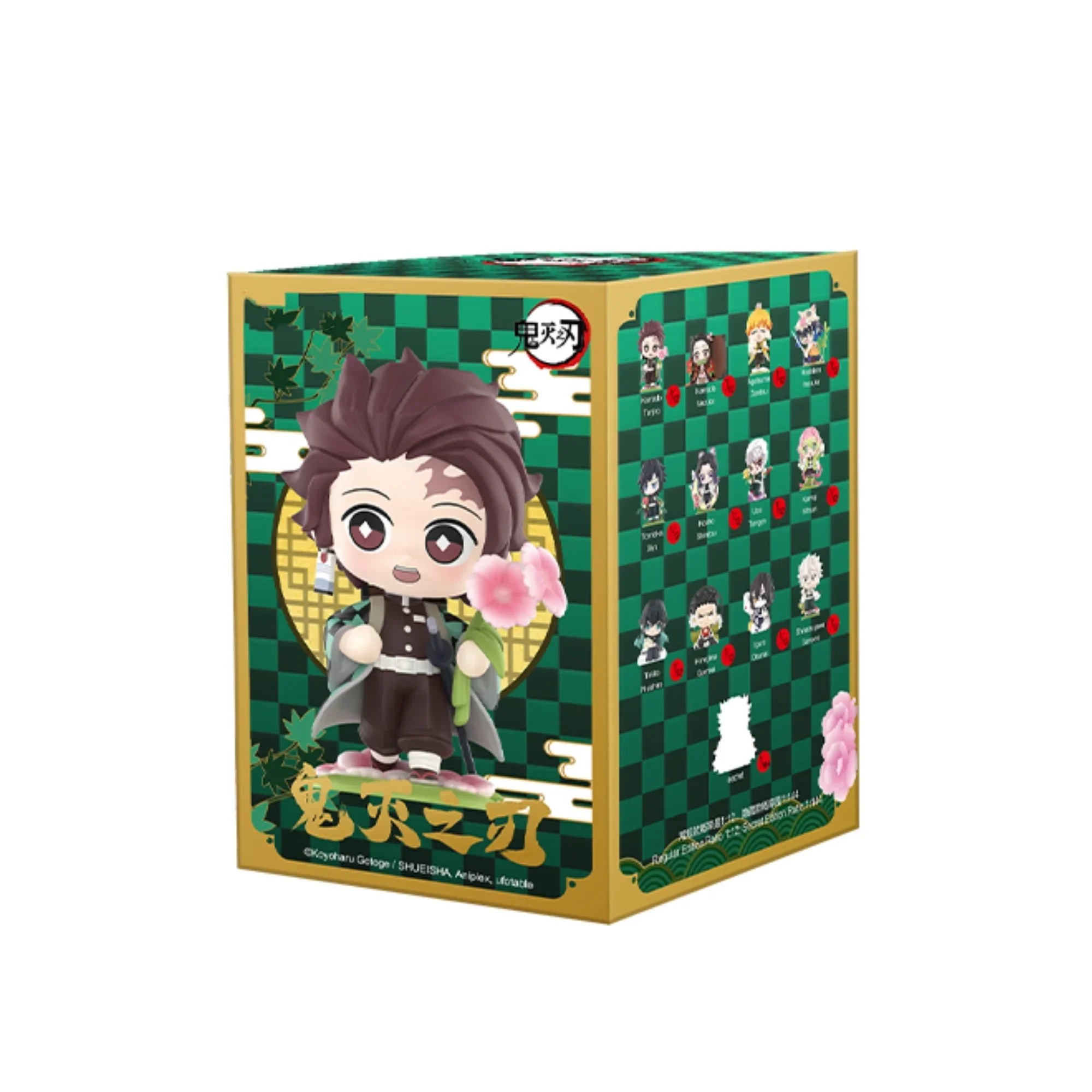 

Original Bubble Mart Demon Slayer Blind Box Mystery Box Kamado Tanjirou Kamado Nezuko Box Anime Figure Model Male Doll Gift