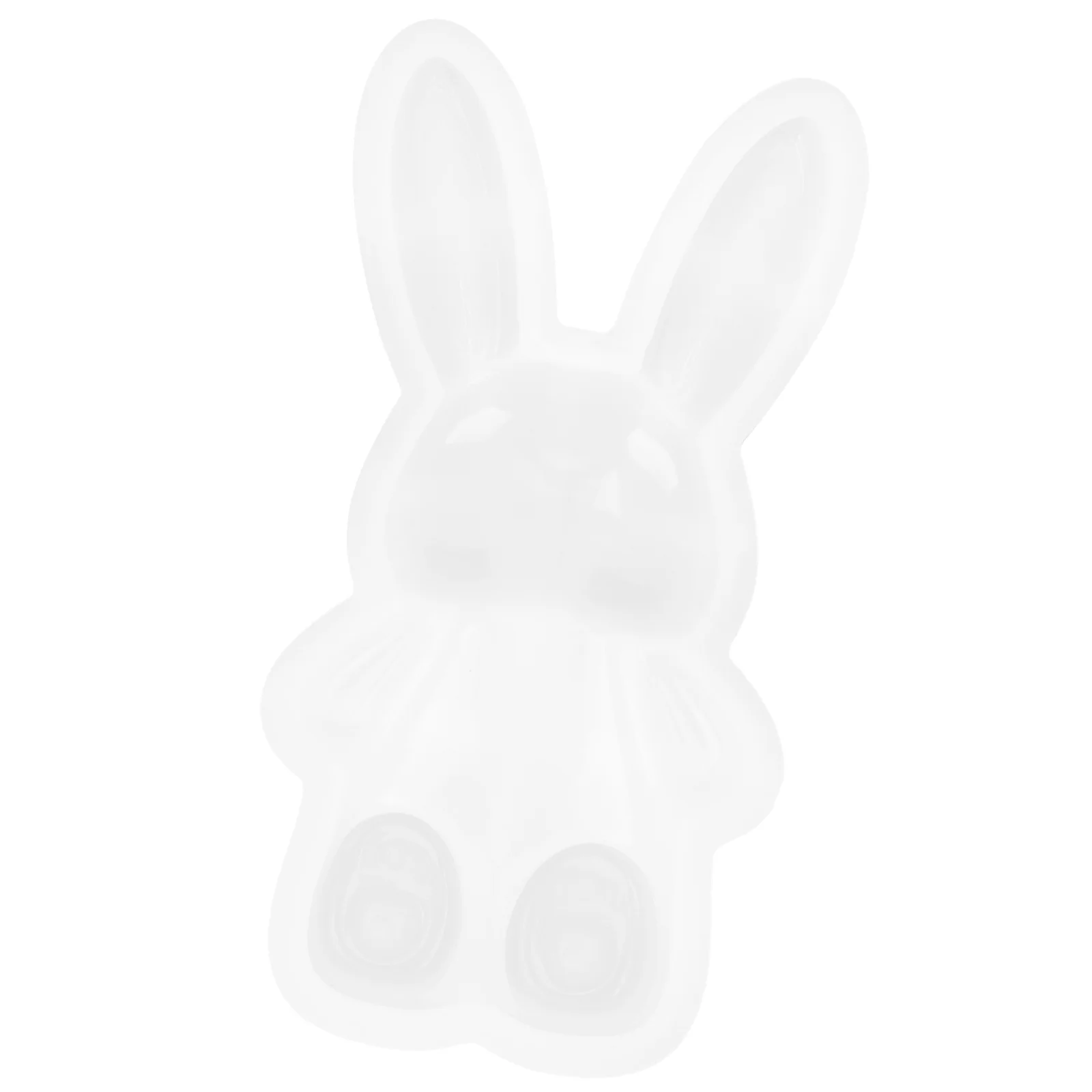 

Silicone Bunny Charm Mold Easter Keychain Pendant Mold Reusable Flexible Epoxy Resin Molds DIY Keychain Accessories