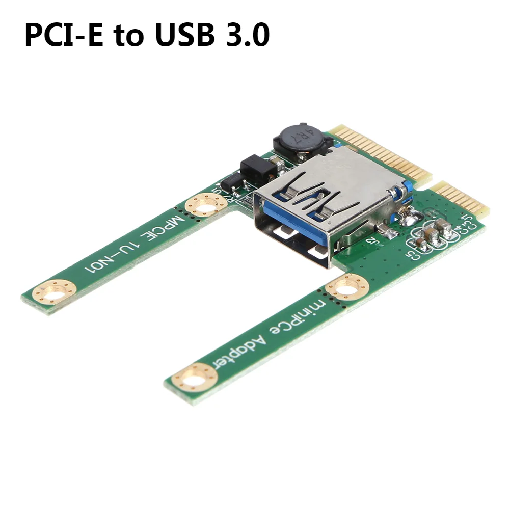 

Переходник Mini PCI-E на USB 3,0 PCI Express, переходная карта PCI Express PCIe на USB, переходная карта с винтовыми фитингами для ноутбука