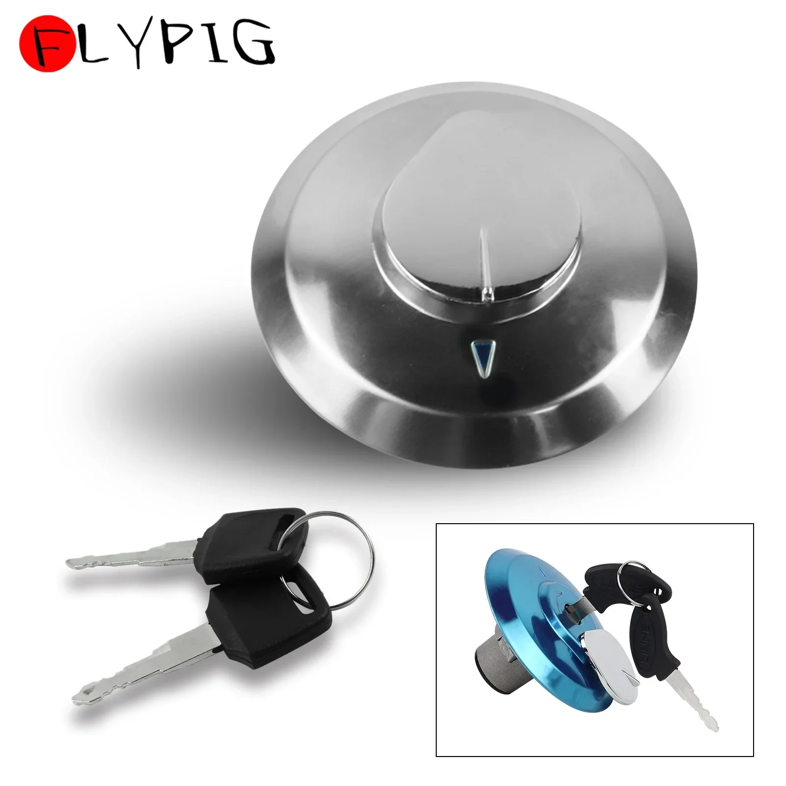 Motorcycle Fuel Tank Cap Lock for Honda CB450 650C 650 750 750C 900 1000 GL500 650 CM250 400ACT 450 FL350R CB125S CBT125 VTX VT