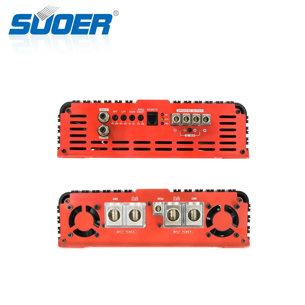 Suoer BP-8000 24000W 모노 블록 빅 파워 rms 8000 와트 자동차 전문 앰프