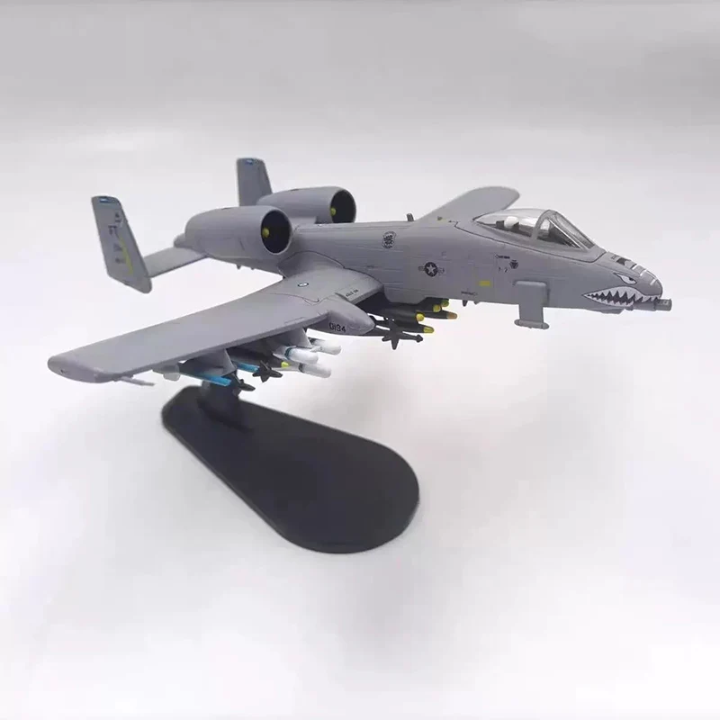 1:100 Scale WLTK A-10 Attack Fighter Jet Simulated Alloy Toy Aircraft Model Classic Collectible Decorative Piece Souvenir