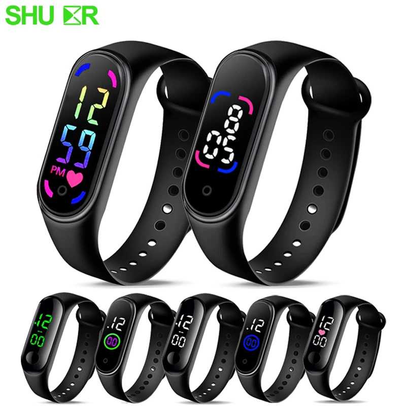 Silikon LED Uhr Kind wasserdicht Sport Mode Kinder digitale Armbanduhren für Jungen beste Geschenk Teen Mädchen Uhr neue Reloj Niño