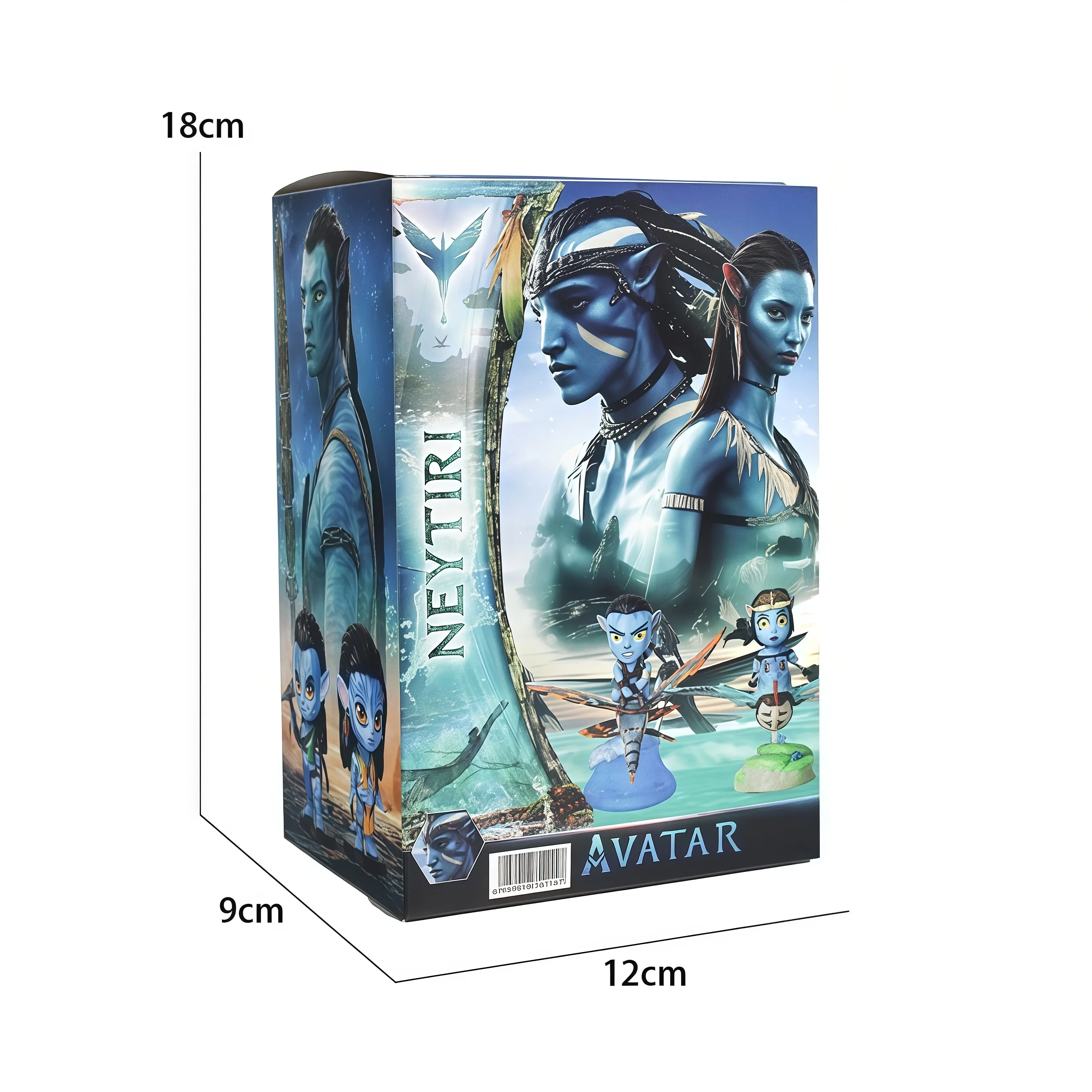 카툰 애니메이션 새로운 귀여운 2개 아바타 액션 피규어 장난감 PVC 모델 인형 장식 어린이 선물용