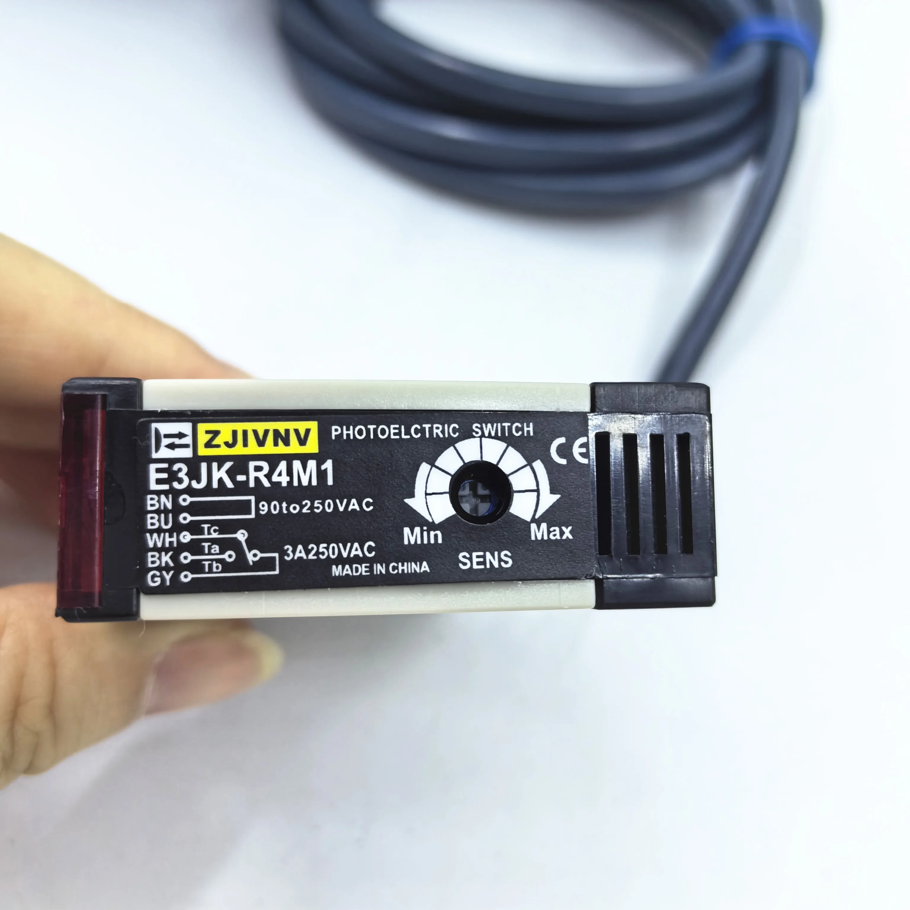 photoelectric switch E3JK-R4M1 DC 12~24V, AC90-250V Detective distance 4M Potoelectric switch