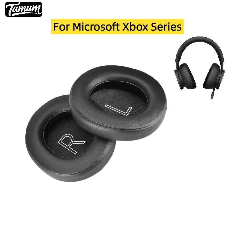 

For Microsoft Xbox Series Wireless Headsets Headphones Premium Earpads & Headband Set Memory Foam Replacement Covers