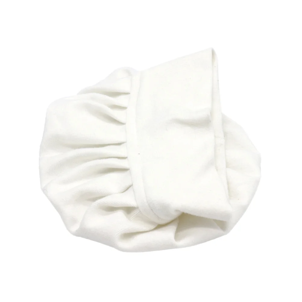 Gorro para recién nacido, accesorio de fotografía suave elástico blanco para gorros de regalo para Baby Shower, accesorios para fotografía de recién nacido