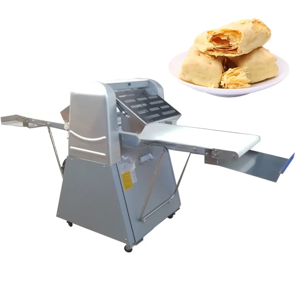 Hot Sale Croissant Sheeter Manual Machine Table Top Dough Sheeter Bread Croissant Dough Sheeter Machine For Bread