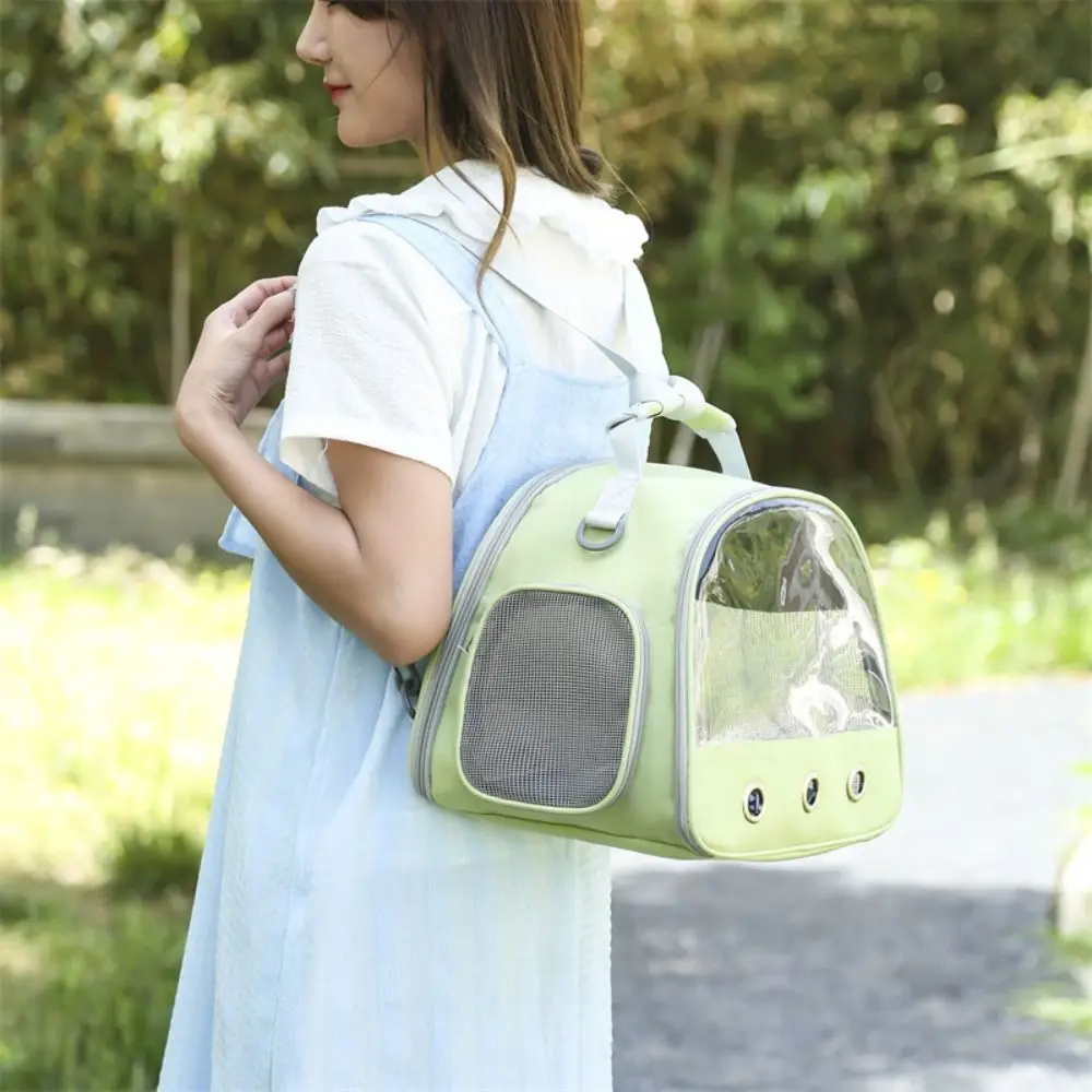

Breathable Portable Parrot Travel Bag Comfortable Large Capacity Cat Backpack Foldable Pet Handbag Outdoor Travel