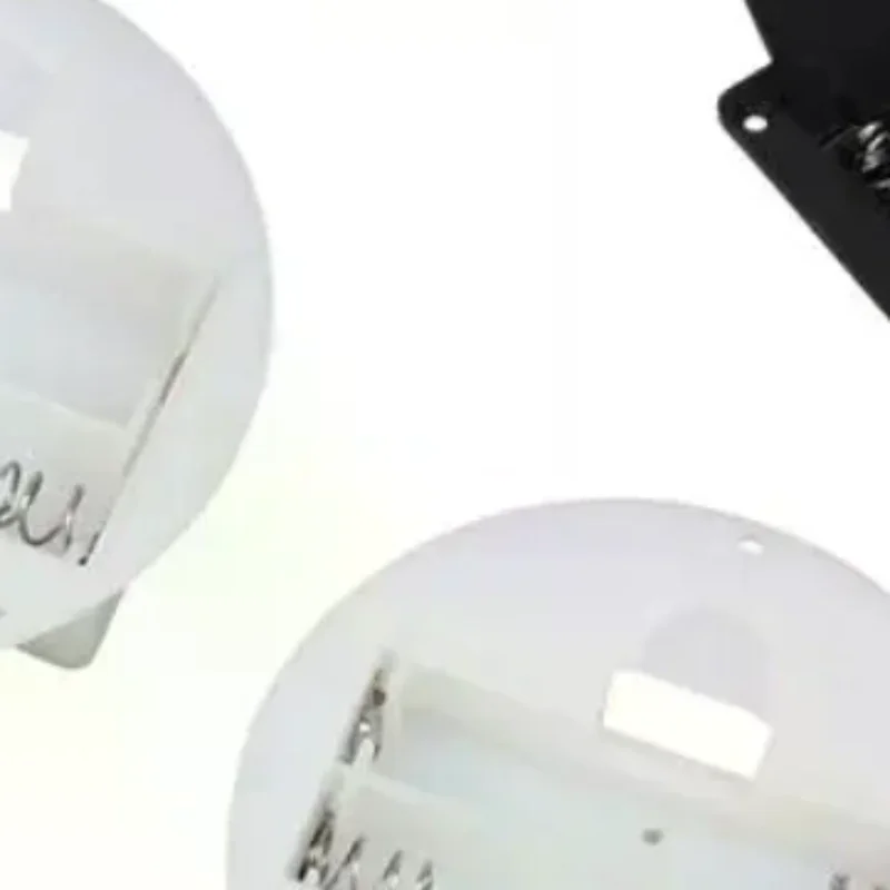 1/5Pcs 2 AAA/AA 3V Battery Case With Switch Cover Round Embedded Battery Holder Battery Storage Boxes Switch Socket Container