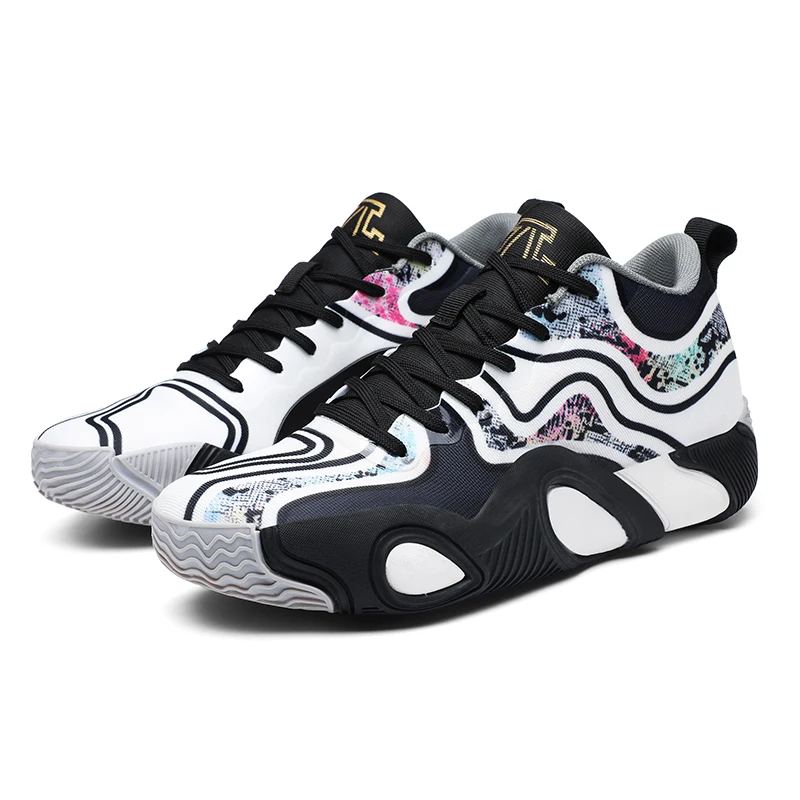 

Basketball shoes, friction-inducing running shoes, combat running shoes, men's cross-border large size, professional anti-slip a