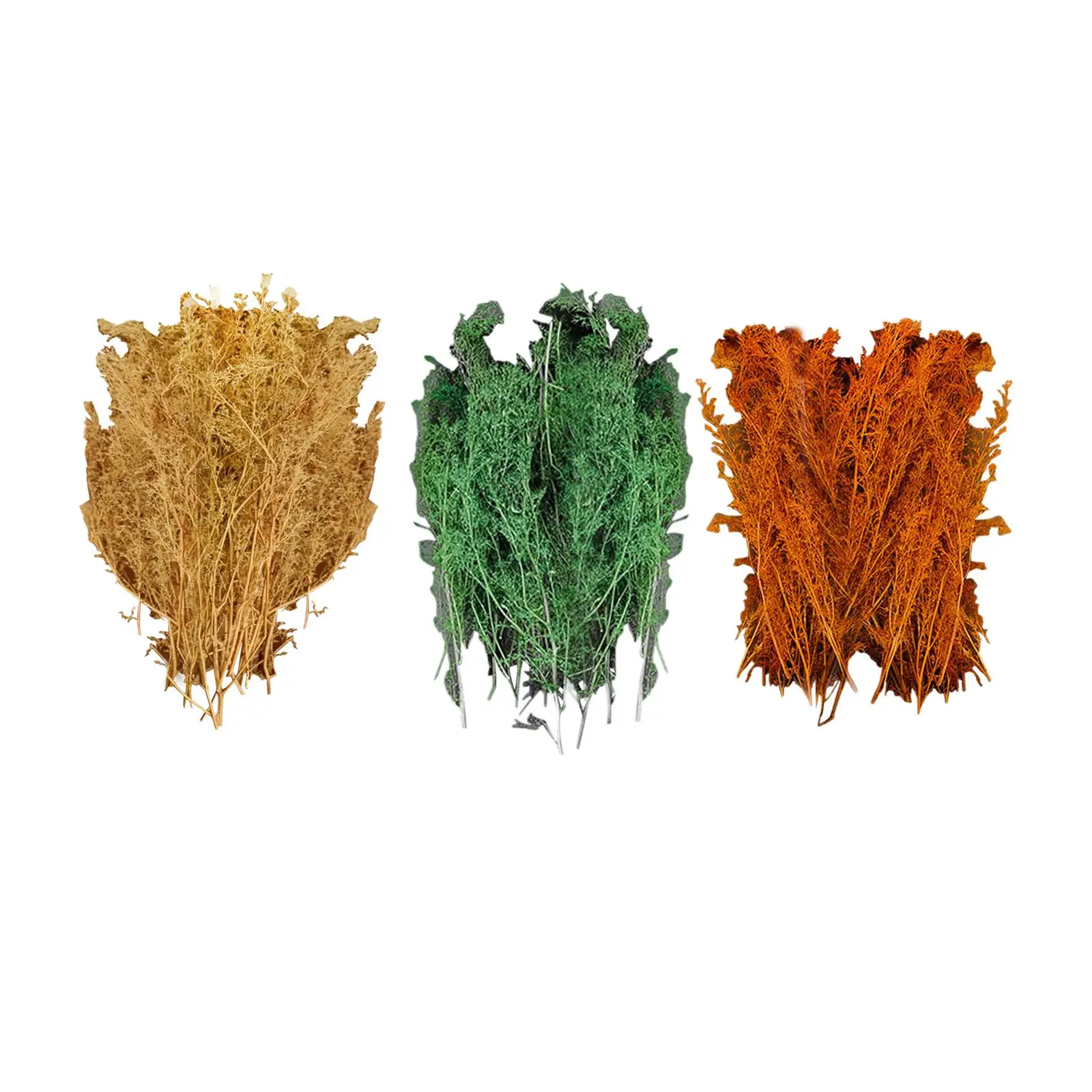 Drzewka modelarskie Mikrokrajobraz Dekoracja Model kolejowy Stół z piaskiem Materiały modelarskie 1/48 1/35 Materiały modelarskie do modeli kolejowych Architektura kolejowa