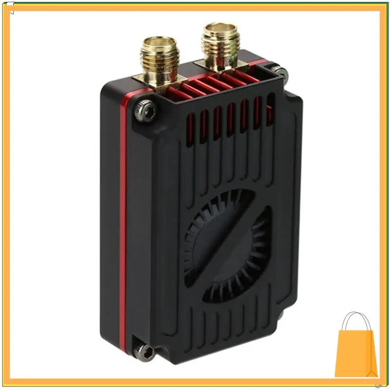 L53A-For RUSHFPV 5.8/4.9G 2.5W VTX ثنائي النطاق جهاز إرسال الفيديو IRC Tramp بروتوكول 7-30 فولت لطائرة FPV طويلة المدى RC بدون طيار