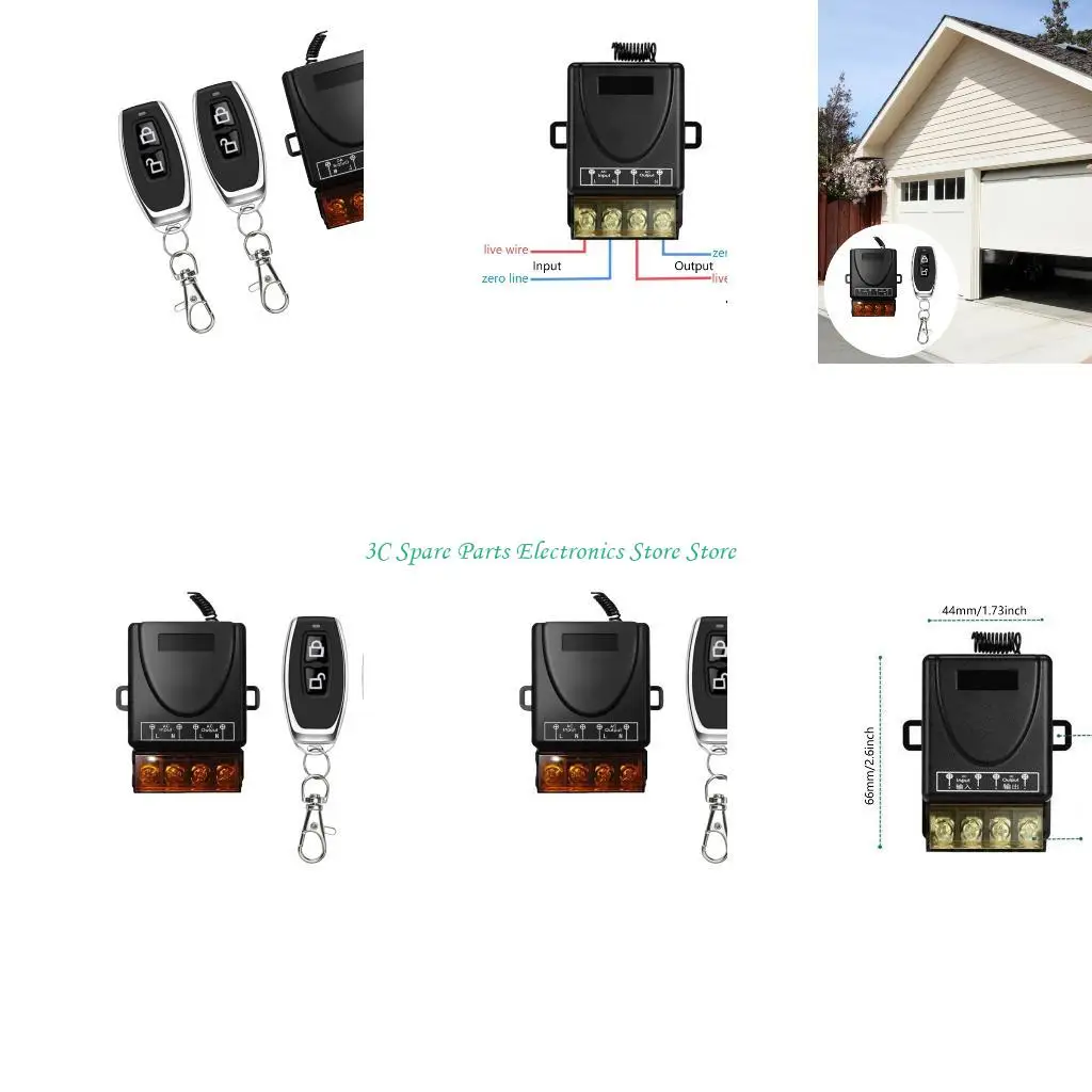 

SZ программируемый 315/433 МГц дистанционного управления переключателями с передатчиком для дома