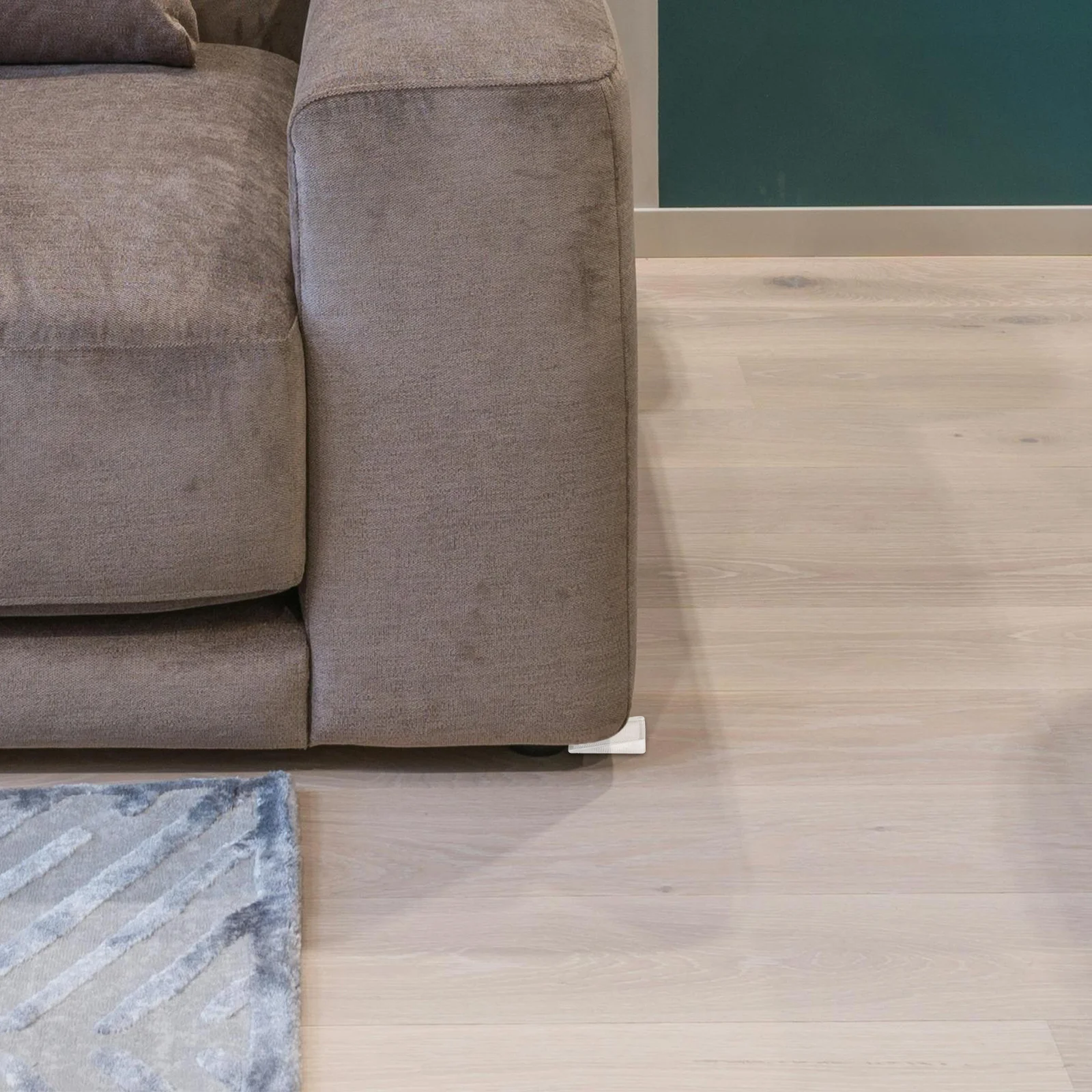 

16Pcs Furniture Leveling Shims Transparent Soft Rubber Wedge Pads Chair Table Leg Floor Protectors Non Slip Furniture Pads