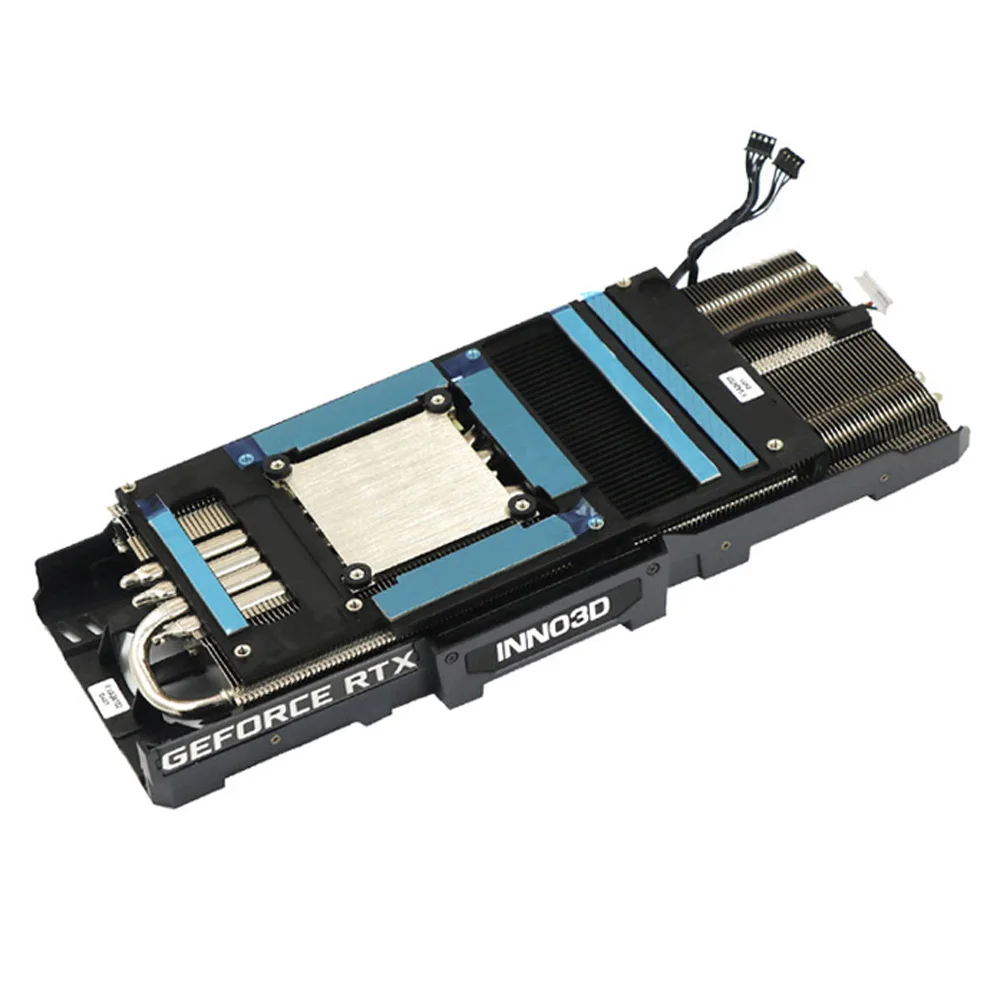 Radiador de tarjeta de vídeo para INNO3D GEFORCE RTX 2080 Tl GAMING OC X3, disipador de calor con RGB y placa trasera