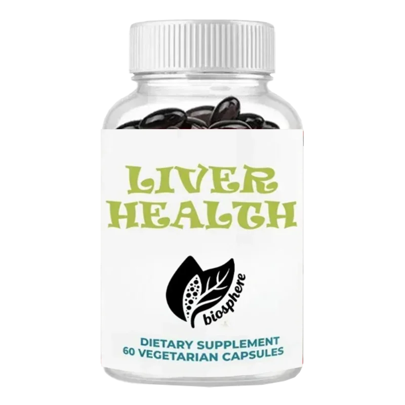 Liver Health Supplements 60 Capsules Korean Thistle Dandelion Root Turmeric Beetroot Extracts Promote Hepatic Function Support